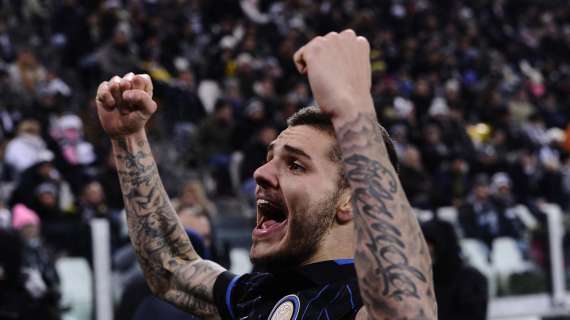 JUVE-INTER, Icardi risponde a Tevez. 1-1 allo Stadium