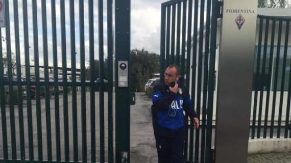 FOTO FV, Brocchi esce dal centro sportivo