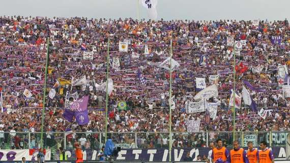 FIORENTINA-LAZIO, Striscione per Giancarlo Nencioni