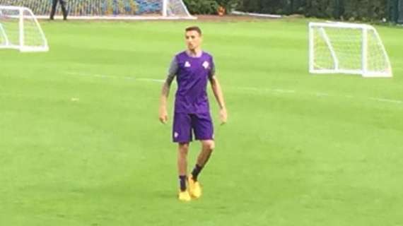 FOTO FV, Vecino in campo per il possesso palla