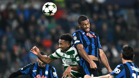 ATALANTA, Solo 0-0 con il Celtic: sale a 5 punti in Champions