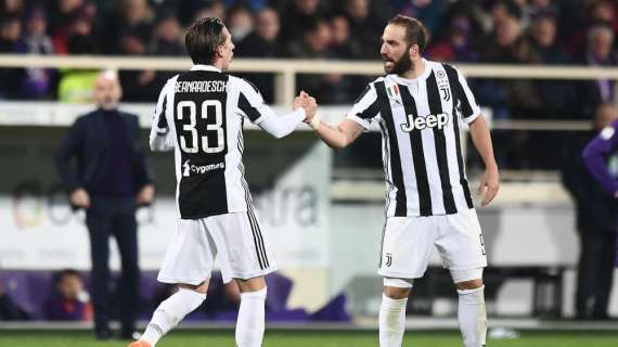 FIO-JUV 0-2, Berna da ex e Higuain: Viola, che jella