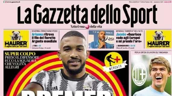 RASSEGNA STAMPA, Le prime pagine dei giornali