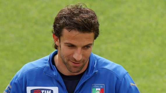 ITALIA, Problema muscolare per Del Piero