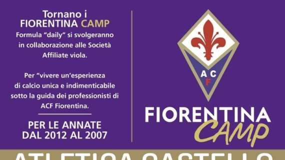 FIORENTINA CAMP, Da quest'anno anche a Castello