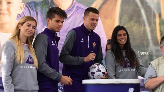 FOTO FV, Hagi ed Ilicic agli autografi con tanti tifosi