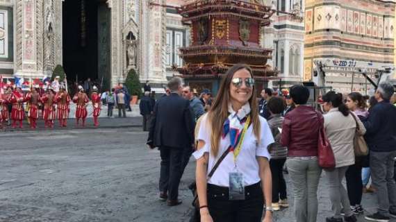 FOTO, Borja e famiglia allo scoppio del carro