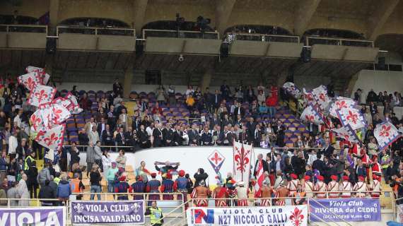 ESORDIENTI VIOLA, Domenica in Tribuna al Franchi