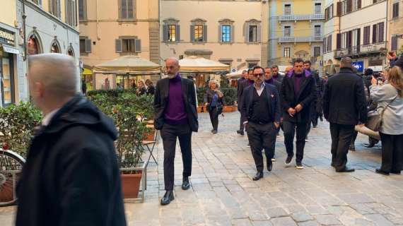 FOTO-VIDEO FV, Squadra viola in San Lorenzo