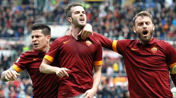 ROM-NAP, Pjanic-gol: Roma consolida il 2° posto