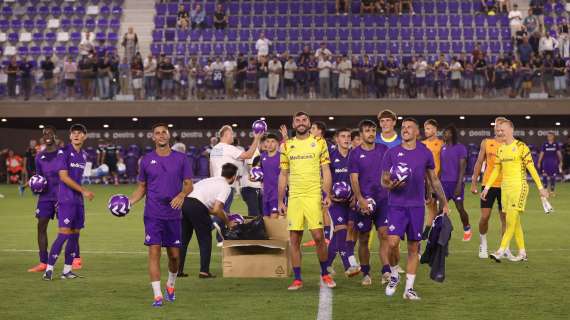 FIORENTINA, Il programma di oggi in casa viola