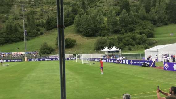 VIDEO FV, Nico-Quarta i primi a entrare in campo 