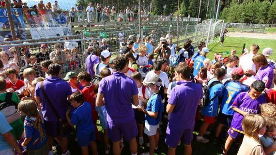 CORTINA, Squadra arrivata al campo