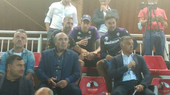 FOTO FV, Commisso e Barone a vedere l'U15 viola