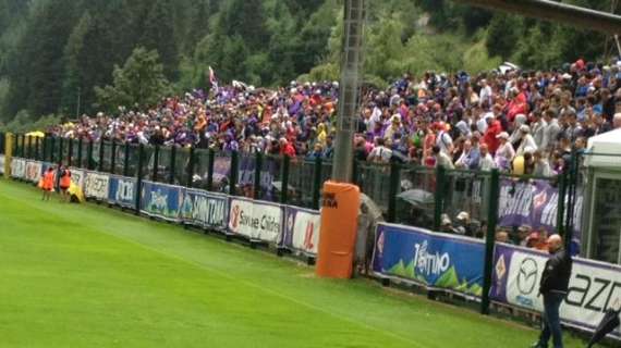 FIORE-CREMO, Tribuna gremita nonostante la pioggia