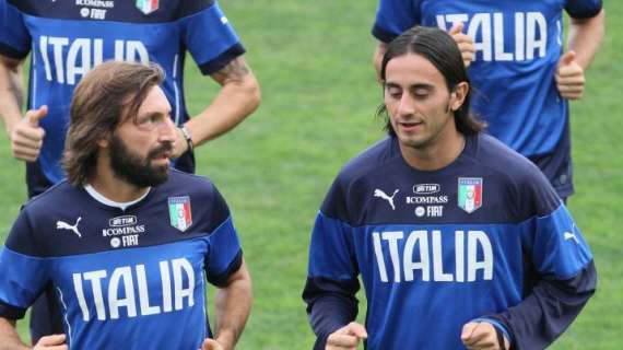 ITALIA, È 2-1 contro l'Azerbaijan: 18' per Aquilani