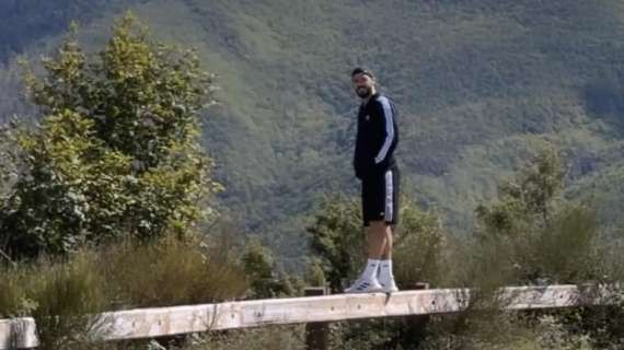 VENUTI, Relax in montagna prima della ripresa