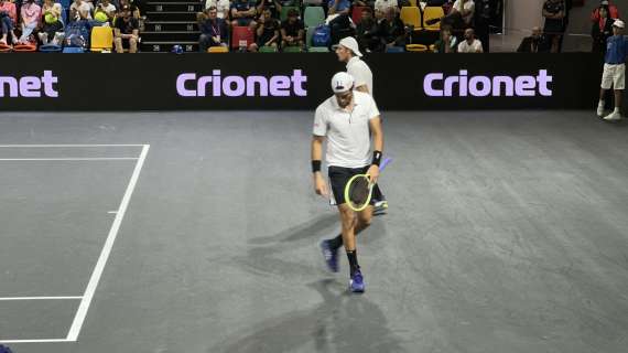 VIDEO FV, Berrettini e il fratello in campo nel doppio