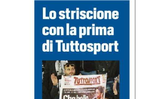 FOTO, E nel formaggino appare la "prima" di Tuttosport