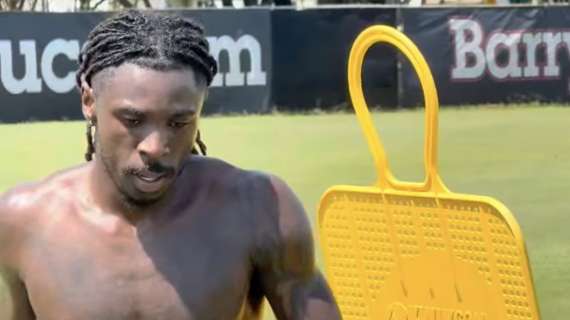 Kean non si ferma, si allena anche in vacanza negli USA in attesa della Nazionale