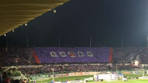 FOTO FV, La coreografia della Fiesole per stasera