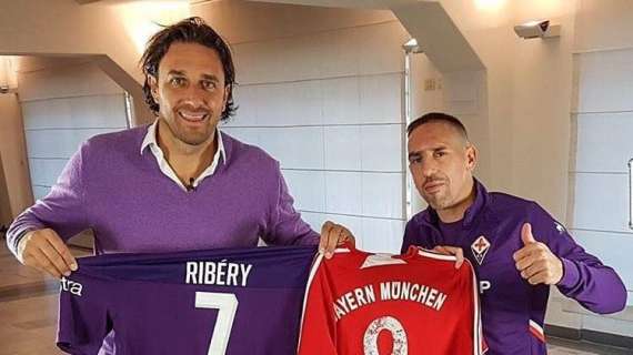FOTO, Scambio di maglie social tra Ribery e Toni