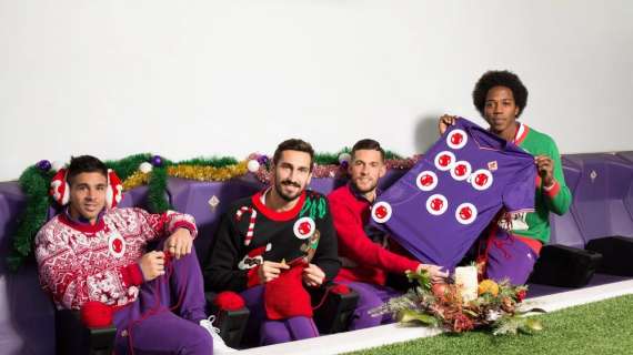 FOTO, Natale in solidarietà per i giocatori viola