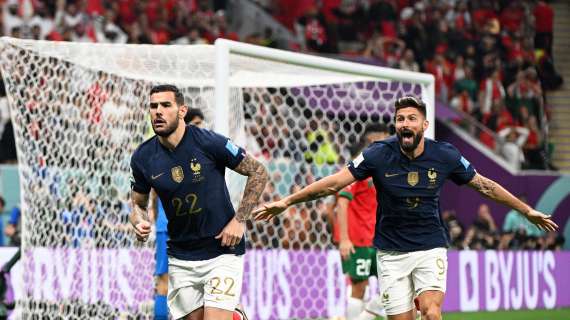 QATAR '22, Finisce la favola Marocco: vince 2-0 la Francia