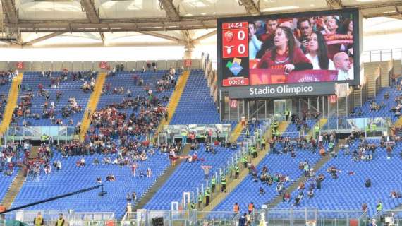 ROMA, Circa 35.000 tifosi domani, 500 da Firenze