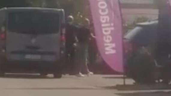 VIDEO FV, Borja è arrivato al Centro Sportivo viola