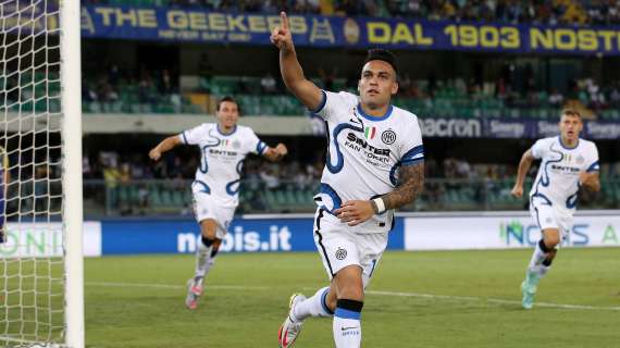 VERONA-INTER, Tris nerazzurro. Doppietta di Correa