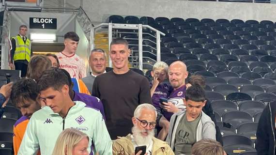 VIDEO FV, C'è Milenkovic: "In bocca al lupo, Fiorentina".