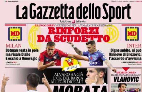 RASSEGNA STAMPA, Le prime pagine dei giornali