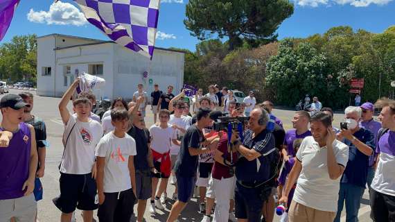 VIDEO FV, Grande attesa per l'arrivo di Jovic