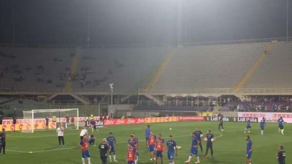 FOTO FV, Gli azzurri si allenano al Franchi