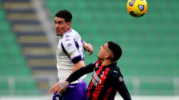 Juve e Milan riflettono su un clamoroso scambio: Vlahovic per Theo Hernandez