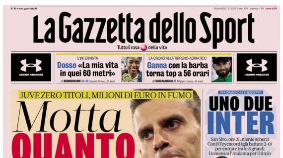 Rassegna stampa, ecco le prime pagine dei quotidiani sportivi