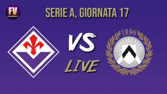 FIORENTINA-UDINESE 1-2, Rivivi il LIVE di FV!