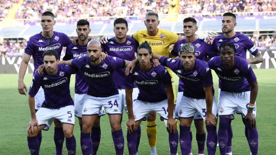 FIORENTINA, I numeri nelle prime due di Serie A 