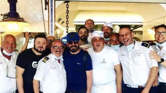 GATTUSO, Relax a Positano in attesa della Viola