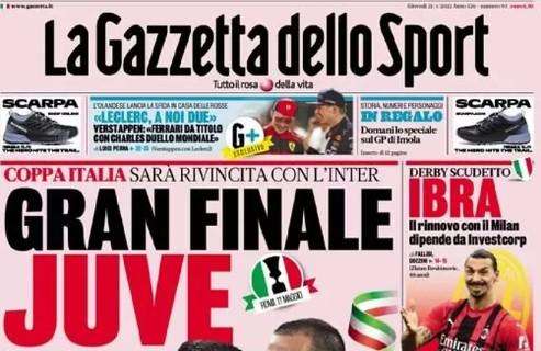 RASSEGNA STAMPA, Le prime pagine dei quotidiani