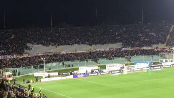 CURVA FIESOLE, Sciopero del tifo anche stasera