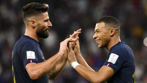 FRANCIA-INGHILTERRA 2-1, Decide Giroud, sbaglia Kane