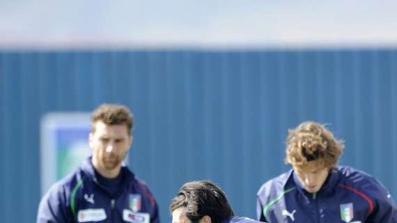 ITALIA, Buffon e Pirlo assenti in allenamento