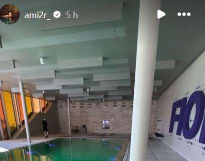 FOTO, Richardson fa riabilitazione in piscina al Viola Park