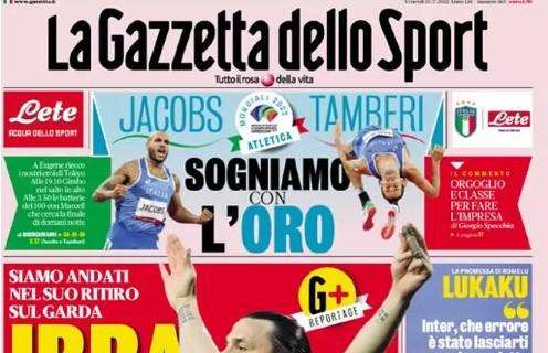 RASSEGNA STAMPA, Le prime pagine dei quotidiani