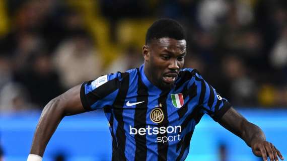 INTER, Elongazione agli adduttori per Marcus Thuram