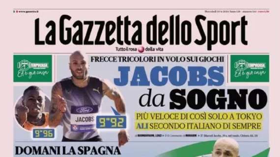 RASSEGNA STAMPA, Le prime pagine dei quotidiani