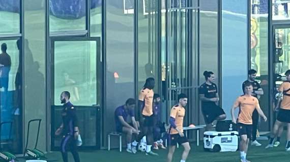 Rifinitura al Viola Park: assente Cataldi, ci sono Kean e Colpani