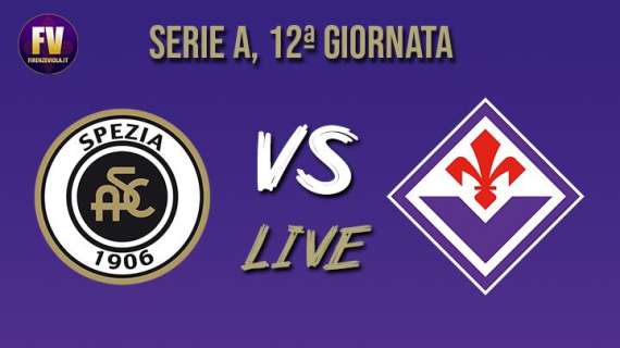 SPEZIA-FIORENTINA 1-2: RIVIVI IL LIVE DI FIRENZEVIOLA!